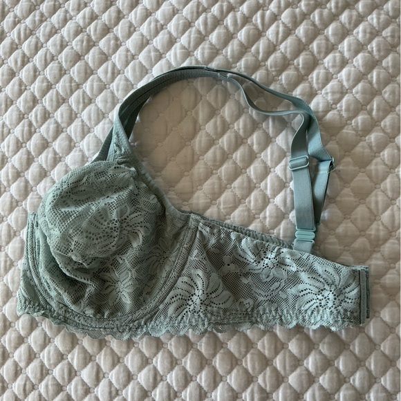 Wacoal 851334 Soft Sense Underwire Lace Bra in Soft Blue 34DD - Picture 5 of 16